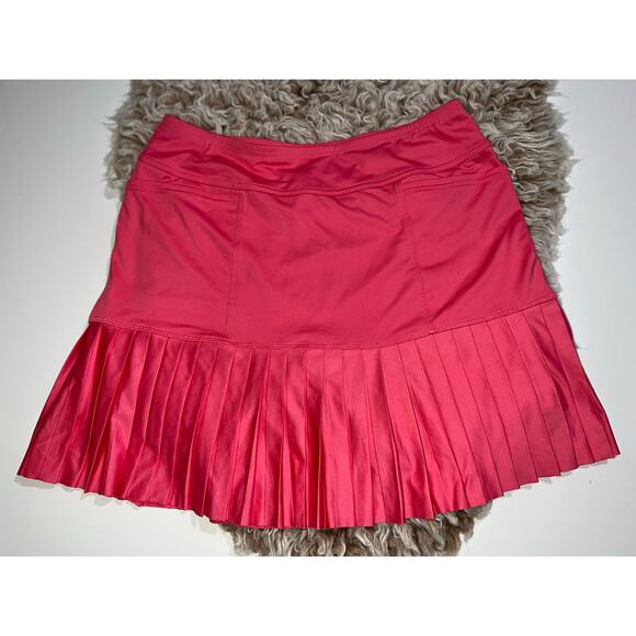 Jofit women’s pink knifepleat skort - Picture 1 of 10